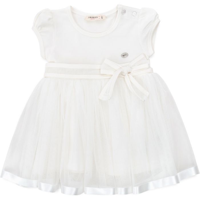 Платье детское Breeze праздничное с фатиновой юбкой (18349-104G-cream)