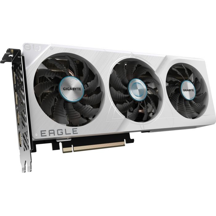 Видеокарта GIGABYTE GeForce RTX4060Ti 8Gb EAGLE OC ICE (GV-N406TEAGLEOC ICE-8GD) изображение 3