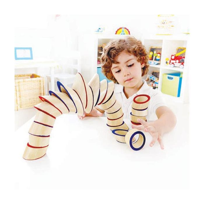 Головоломка Hape из бамбука Totter Tower Башня (E5524) изображение 3