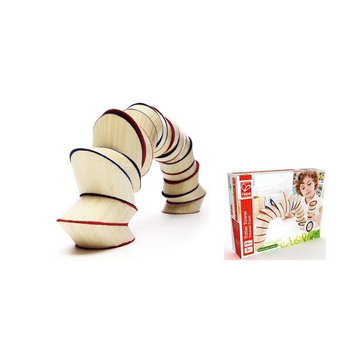 Головоломка Hape из бамбука Totter Tower Башня (E5524) изображение 6