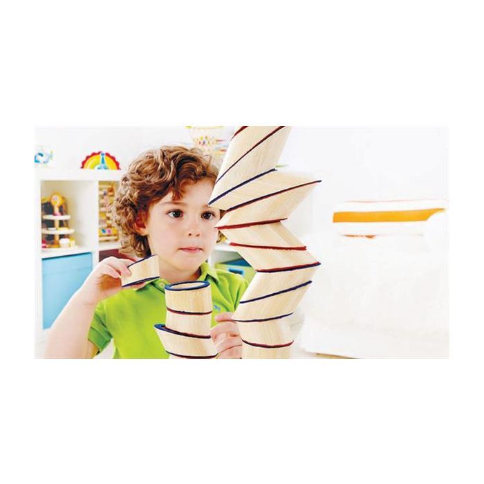 Головоломка Hape из бамбука Totter Tower Башня (E5524) изображение 9