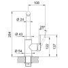 Змішувач Franke Lina L Shape (115.0693.393) зображення 3