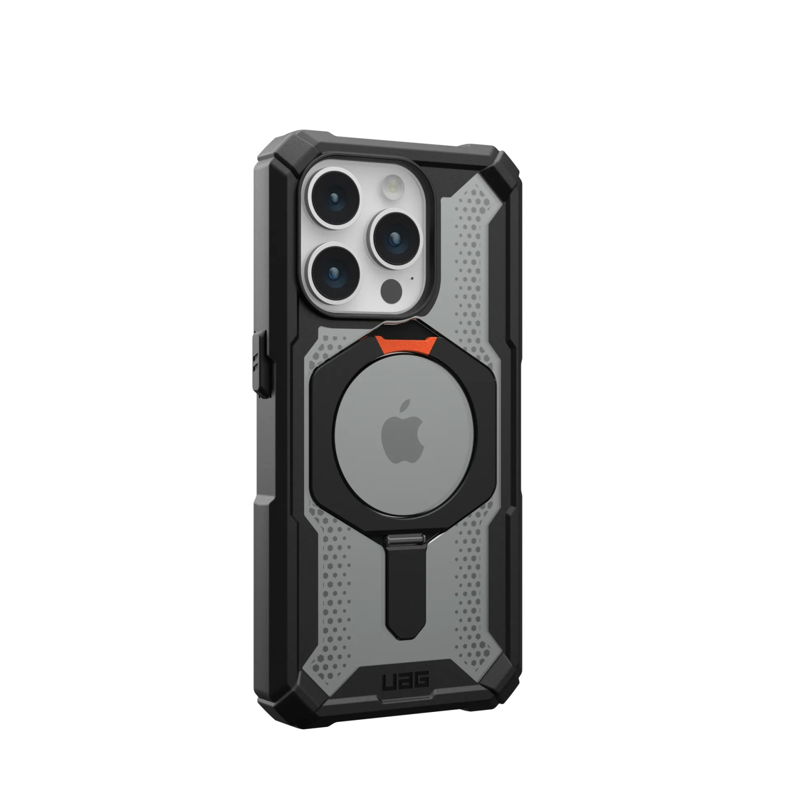 Чохол до мобільного телефона UAG iPhone 15 Pro Plasma XTE Magsafe Black/Orange (114442114097) зображення 3