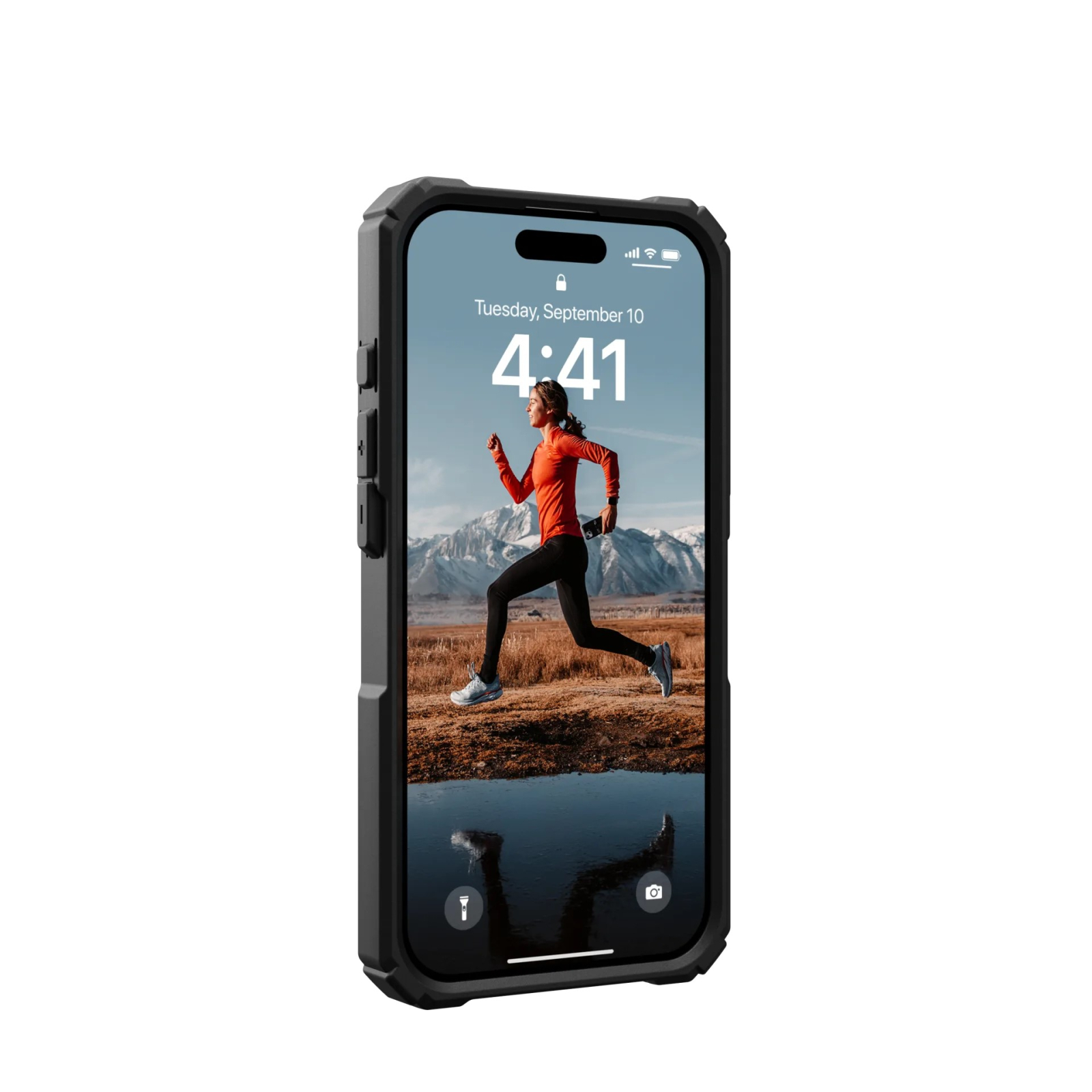 Чохол до мобільного телефона UAG iPhone 15 Pro Plasma XTE Magsafe Black/Orange (114442114097) зображення 6