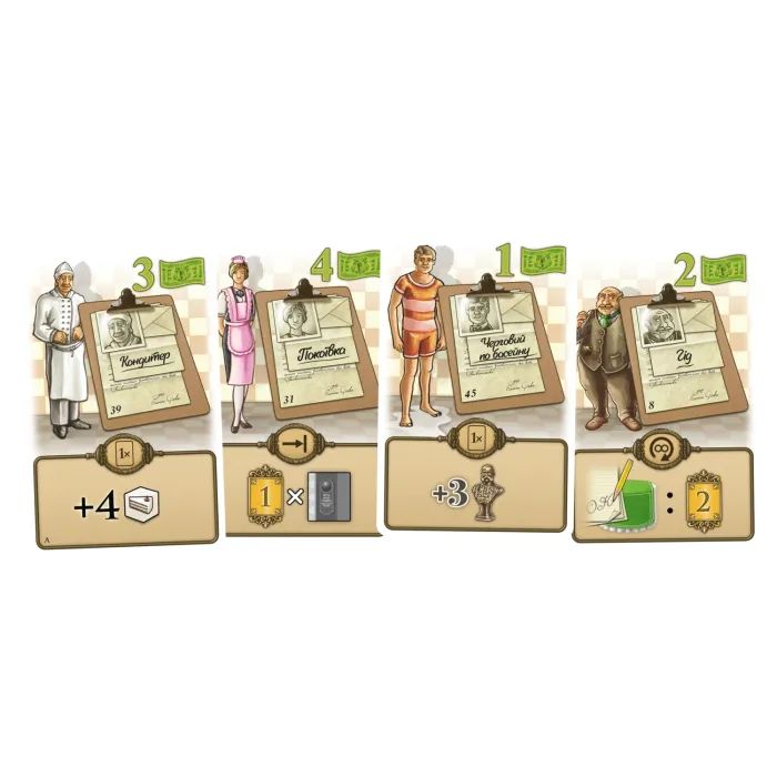 Настольная игра Lord of Boards Гранд-отель "Австрия" (Grand Austria Hotel) (LOB2309UA) изображение 3
