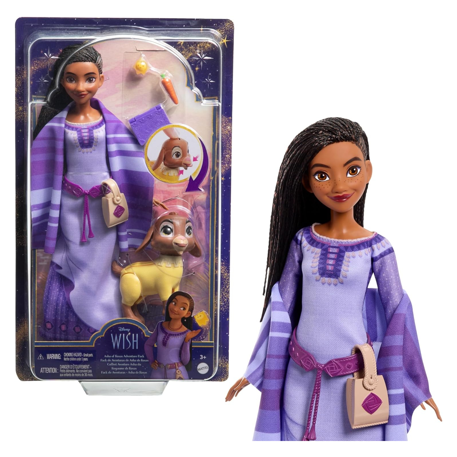 Кукла Disney Wish Трио путешественников (HPX25) изображение 6
