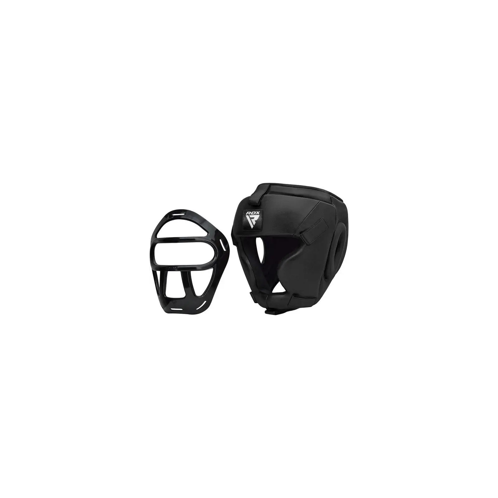 Боксерский шлем RDX T1 Grill Full Black M (HGR-T1FB-M) изображение 2