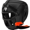Боксерский шлем RDX T1 Grill Full Black M (HGR-T1FB-M)