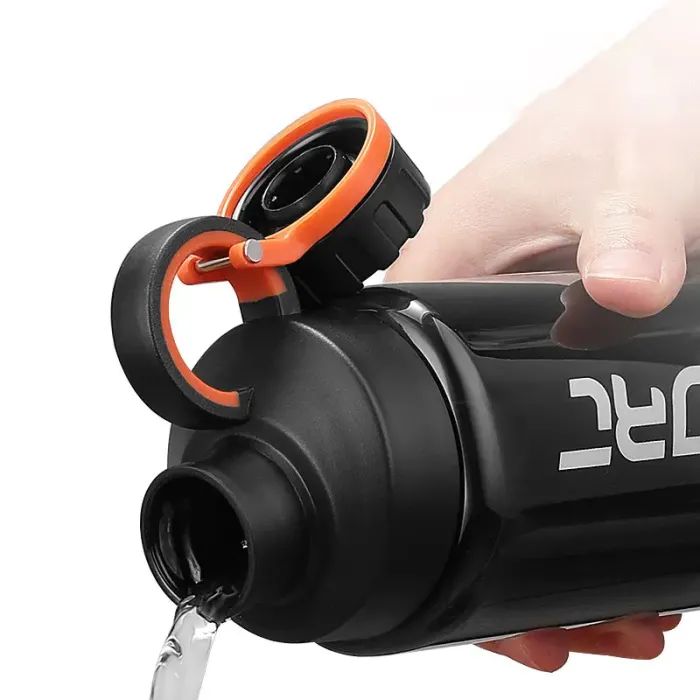 Бутылка для воды Casno 800 мл KXN-1235 Чорна (KXN-1235_Black) изображение 4