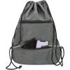 Сумка для взуття Cool For School з 2 блискавками з розширенням унісекс чорна (CF85759-01) зображення 2