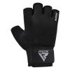 Перчатки для фитнеса RDX W1 Half Black Plus XL (WGA-W1HB-XL+) изображение 3