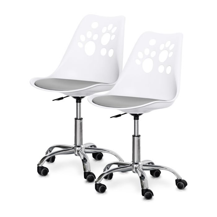 Дитяче крісло Evo-kids Indigo 2 шт White / Pink (H-232 W/PN -X2)