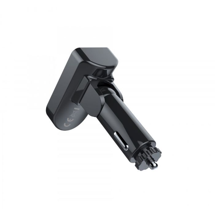 FM модулятор Havit HV-FM813BT 2USB+USB-C RGB Black (HV-FM813BT Black) зображення 4