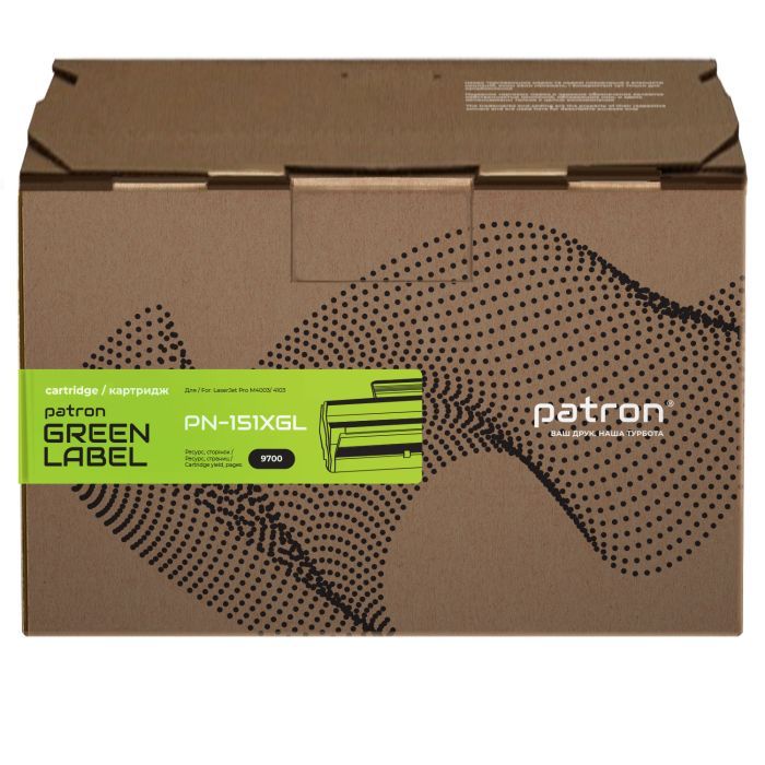 Картридж Patron HP 151A (W1510A) Green Label (PN-151AGL) изображение 2