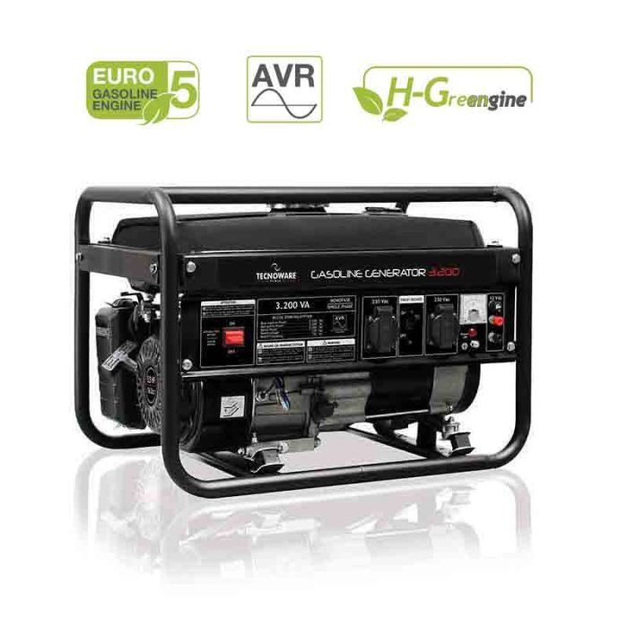 Генератор TECNOWARE FGE3200M 2.2kW, ручний старт (FGE3200M)
