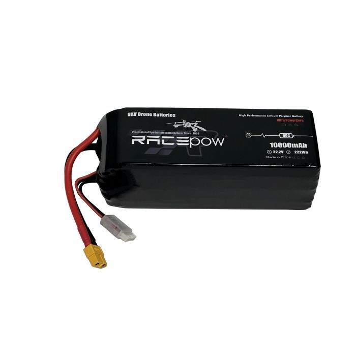 Аккумулятор для дрона RacePow Lipo 6s 10000mAh 60C XT60 (10000mAh-6s-60C) изображение 4