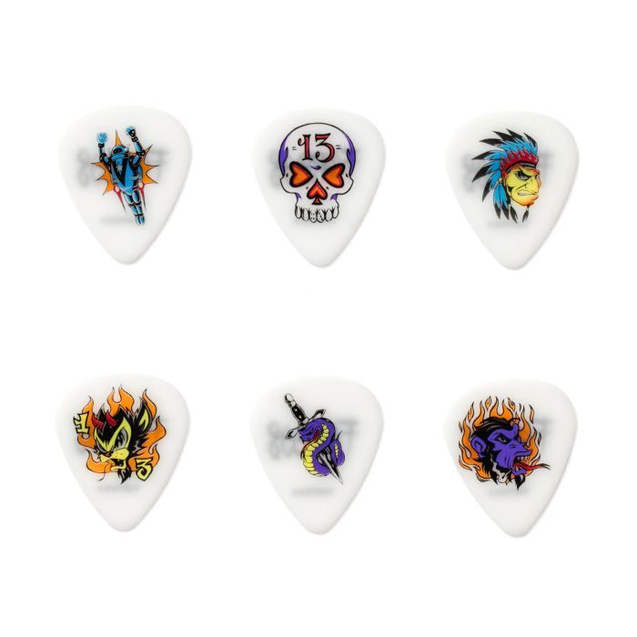 Медиатор Jim Dunlop Alan Forbes Pick 1.0mm 6 шт. (BL100P1.0)
