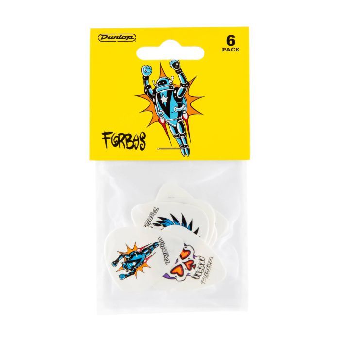 Медиатор Jim Dunlop Alan Forbes Pick 1.0mm 6 шт. (BL100P1.0) изображение 2