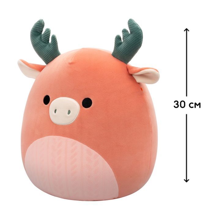 Мягкая игрушка Squishmallows Лось Ромелу 30 см (SQCR06686) изображение 2