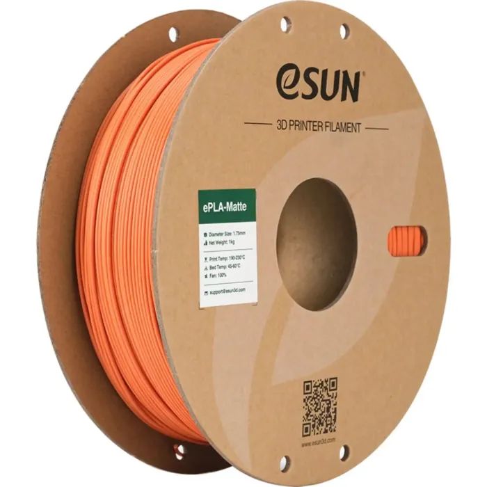 Пластик для 3D-принтера eSUN ePLA-Matte, 1,75мм, 1кг, strawberry red (ePLA-Matte-P175SR1)
