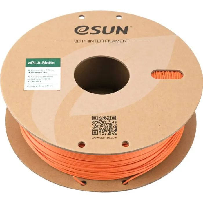 Пластик для 3D-принтера eSUN ePLA-Matte, 1,75мм, 1кг, strawberry red (ePLA-Matte-P175SR1) изображение 3