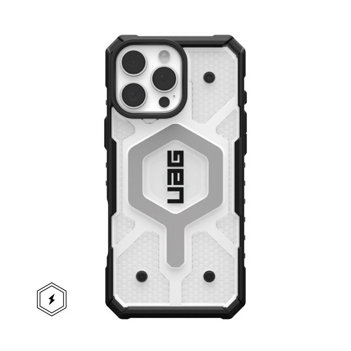 Чехол для мобильного телефона UAG iPhone 16 Pro Max Pathfinder Clear Magsafe Ash (114465113131)