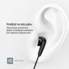 Навушники ColorWay 3.5 mm Wired Earphone Sound Wave Black (CW-WD04BK) зображення 3