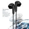 Навушники ColorWay 3.5 mm Wired Earphone Sound Wave Black (CW-WD04BK) зображення 4
