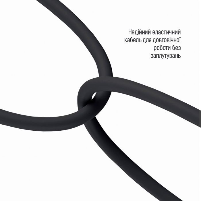 Навушники ColorWay 3.5 mm Wired Earphone Sound Wave Black (CW-WD04BK) зображення 8