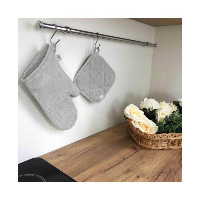 Кухонна прихватка Прованс Рукавичка Gray Milan (024629) зображення 2