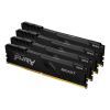 Модуль памяти для компьютера DDR4 128GB (4x32GB) 3200 MHz Fury Beast Black Kingston Fury (ex.HyperX) (KF432C16BBK4/128)