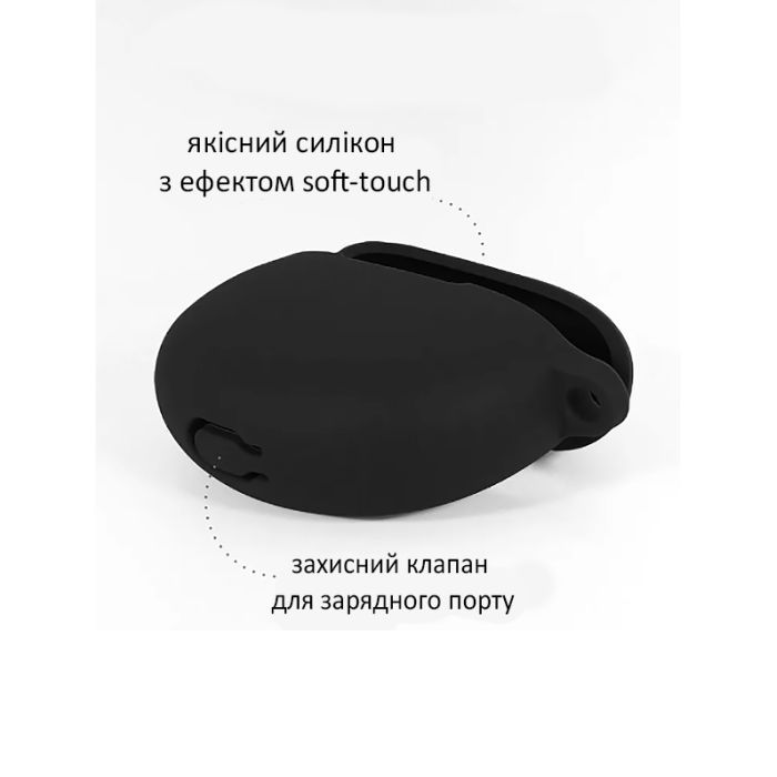 Чехол для наушников BeCover Silicon Tour Pro TWS Black (710196) изображение 2