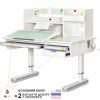 Парта Mealux Montreal 2 WG (BD-670-2 WG с полкой) изображение 2
