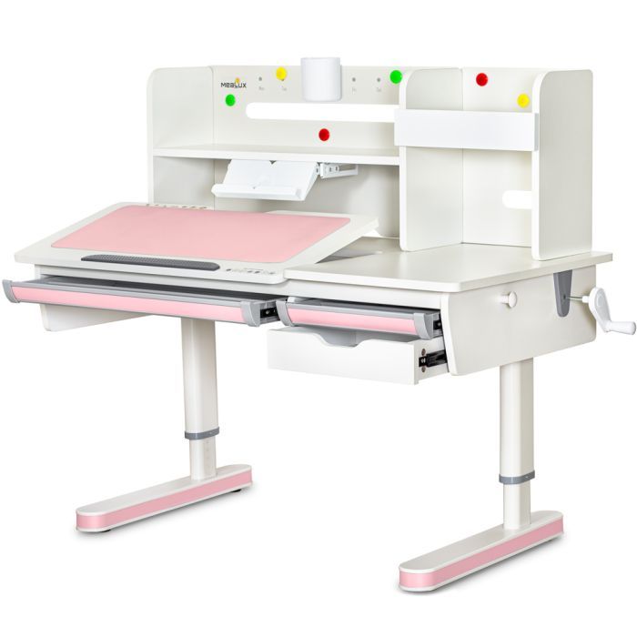 Парта Mealux Montreal 2 WG (BD-670-2 WG с полкой) изображение 4