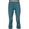 Термоштани Ortovox 185 Rock'n'Wool Short Pants Mns pacific green - L - бірюзовий (025.001.0165)