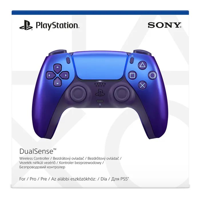 Геймпад Sony Playstation DualSense Bluetooth PS5 Chrome Indigo (1000044476) изображение 3