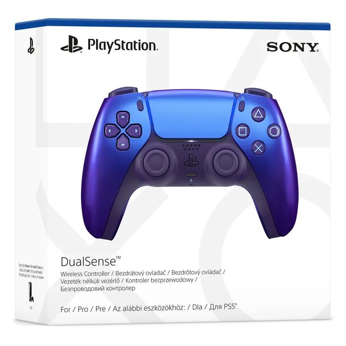 Геймпад Sony Playstation DualSense Bluetooth PS5 Chrome Indigo (1000044476) изображение 4