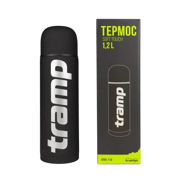 Термос Tramp Soft Touch 1.2 л Black (UTRC-110-black) изображение 3