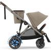 Коляска Cybex eGazelle S TPE Almond Beige (524000547) зображення 3