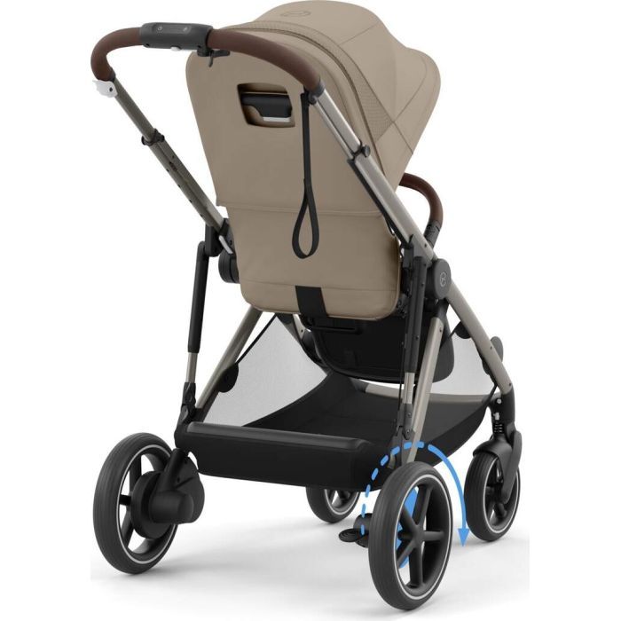 Коляска Cybex eGazelle S TPE Seashell Beige (524000541) изображение 4