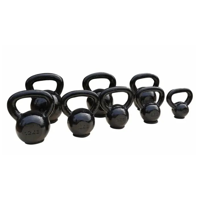 Гиря Toorx 12 кг з гумовою підставкою Black (KGV-12) (931120)