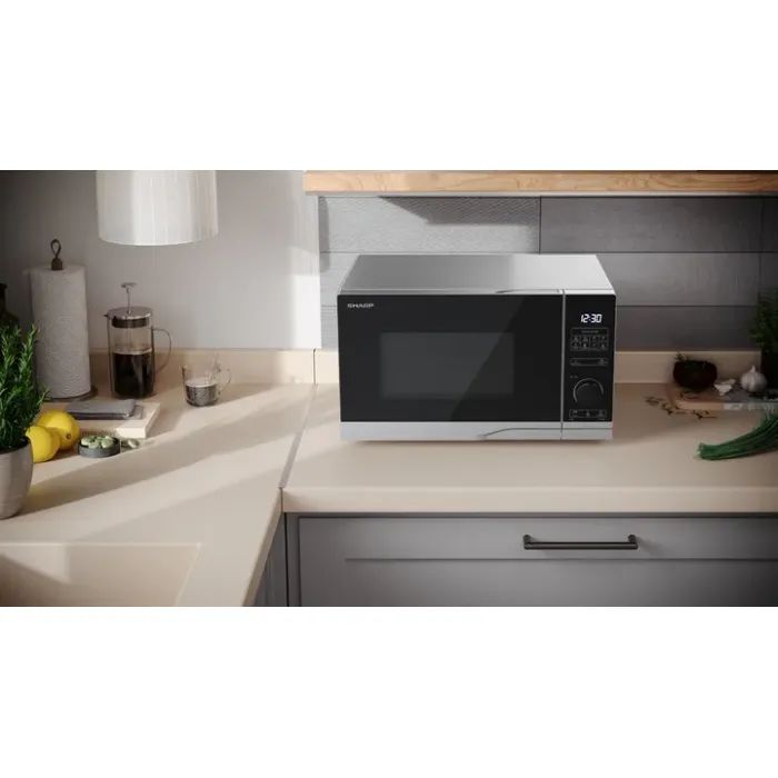 Мікрохвильова піч Sharp YC-PS234AE-S зображення 7