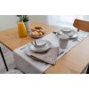 Тарелка Ardesto Siena, 27см, порцеляна, біло-сірий (AR2927SW) изображение 2