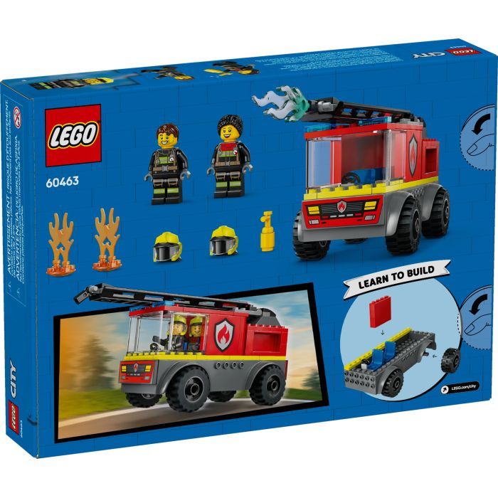 Конструктор LEGO City Пожежна машина з драбиною (60463) зображення 7