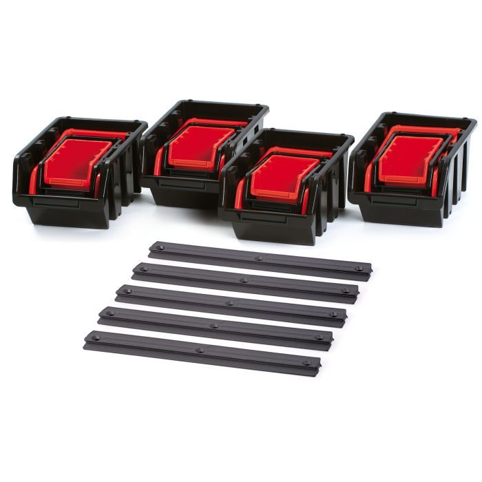 Ящик для инструментов Kistenberg набор емкостей с подвесной штангой, 580*235*130, KST16 (KST16) изображение 4