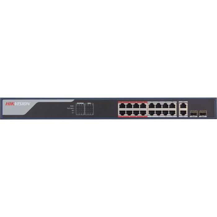 Комутатор мережевий Hikvision DS-3E1318P-EI(B) зображення 2