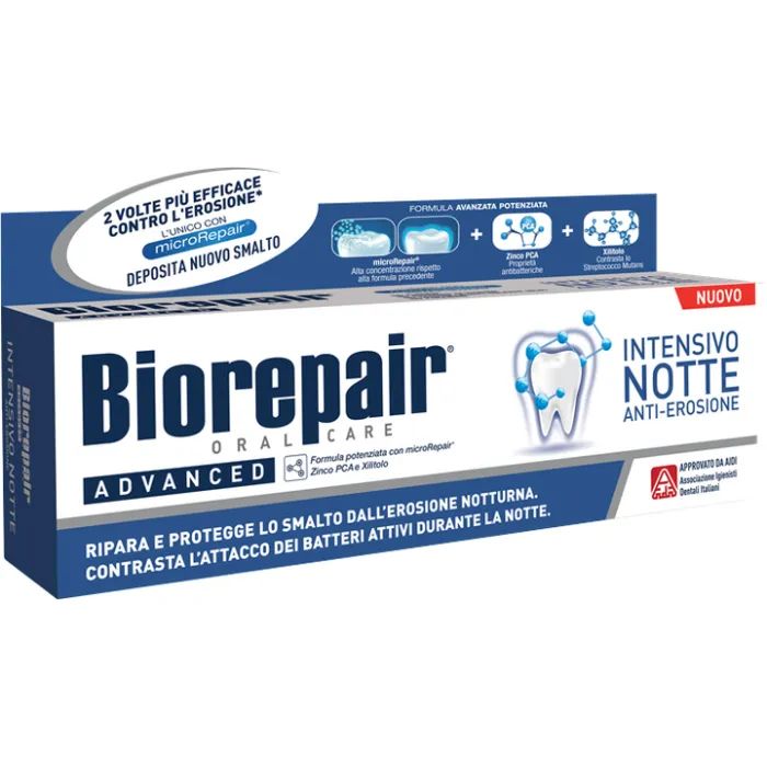 Зубная паста Biorepair Интенсивное ночное восстановление 75 мл (8017331064092)