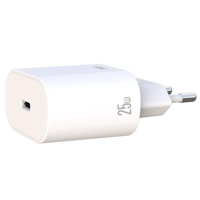 Зарядное устройство XO L91EU 1хType-C PD25W White (L91-WH) изображение 2