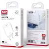 Зарядное устройство XO L91EU 1хType-C PD25W White (L91-WH) изображение 3