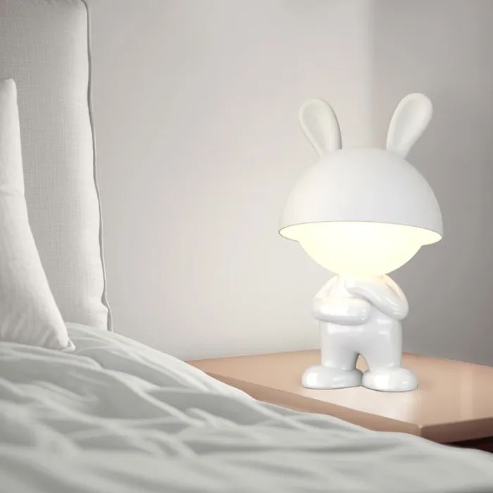 Ночник Kite Светильник LED с аккумулятором Dreamy Bunny, розовый (K25-315-1-2) изображение 5